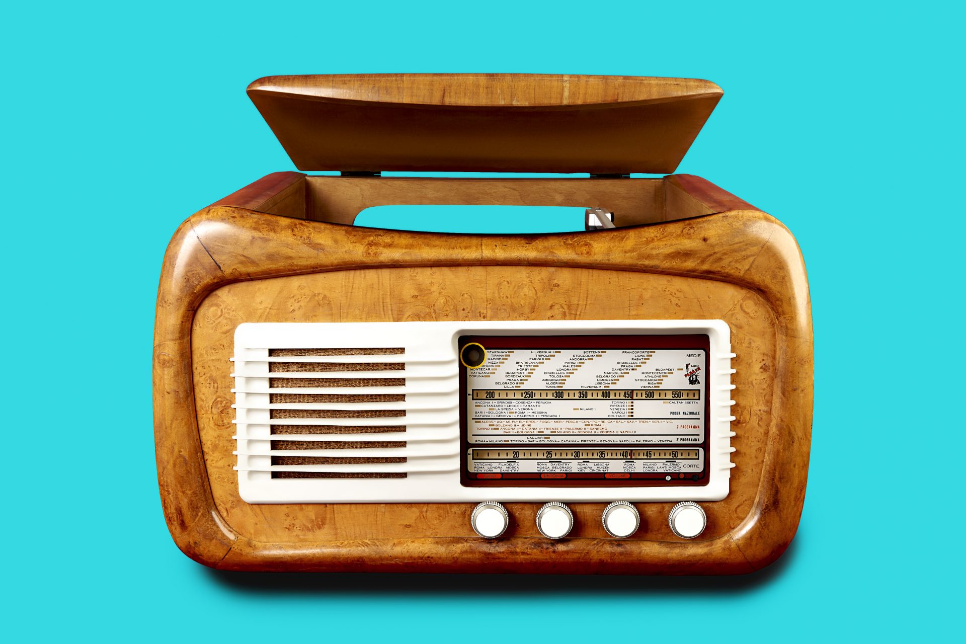 Radio Philips Aperto Anni 50